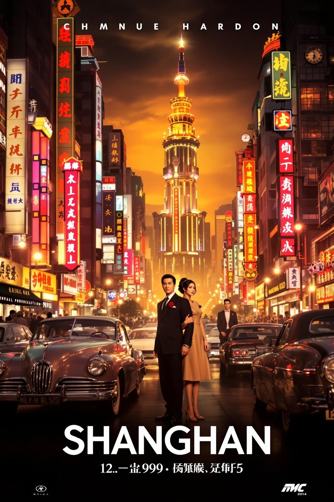 繁花(2023) 剧情影视海报 - 导演王家卫 - 泡泡影视